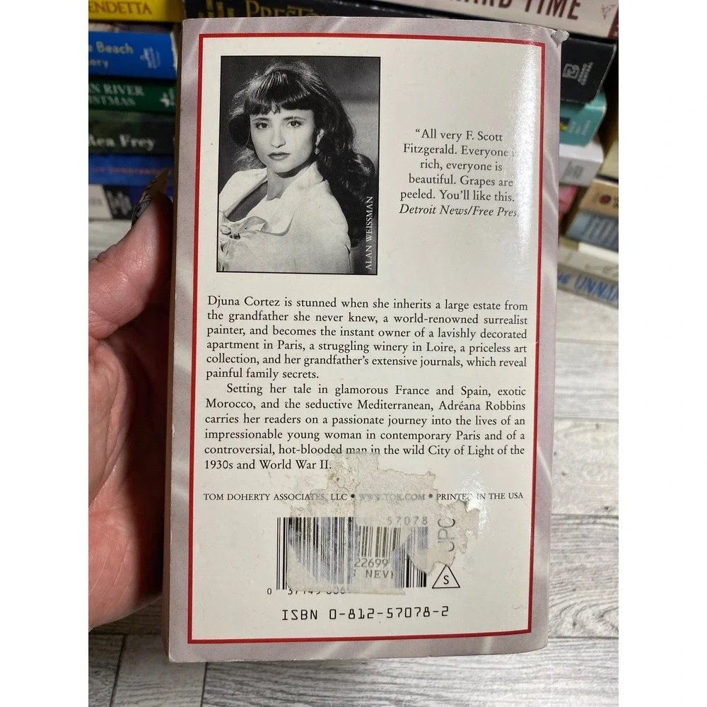 Paris Never Leaves You Adreana Robbins 2000 Paperback Novel Dual‑timeline story‎